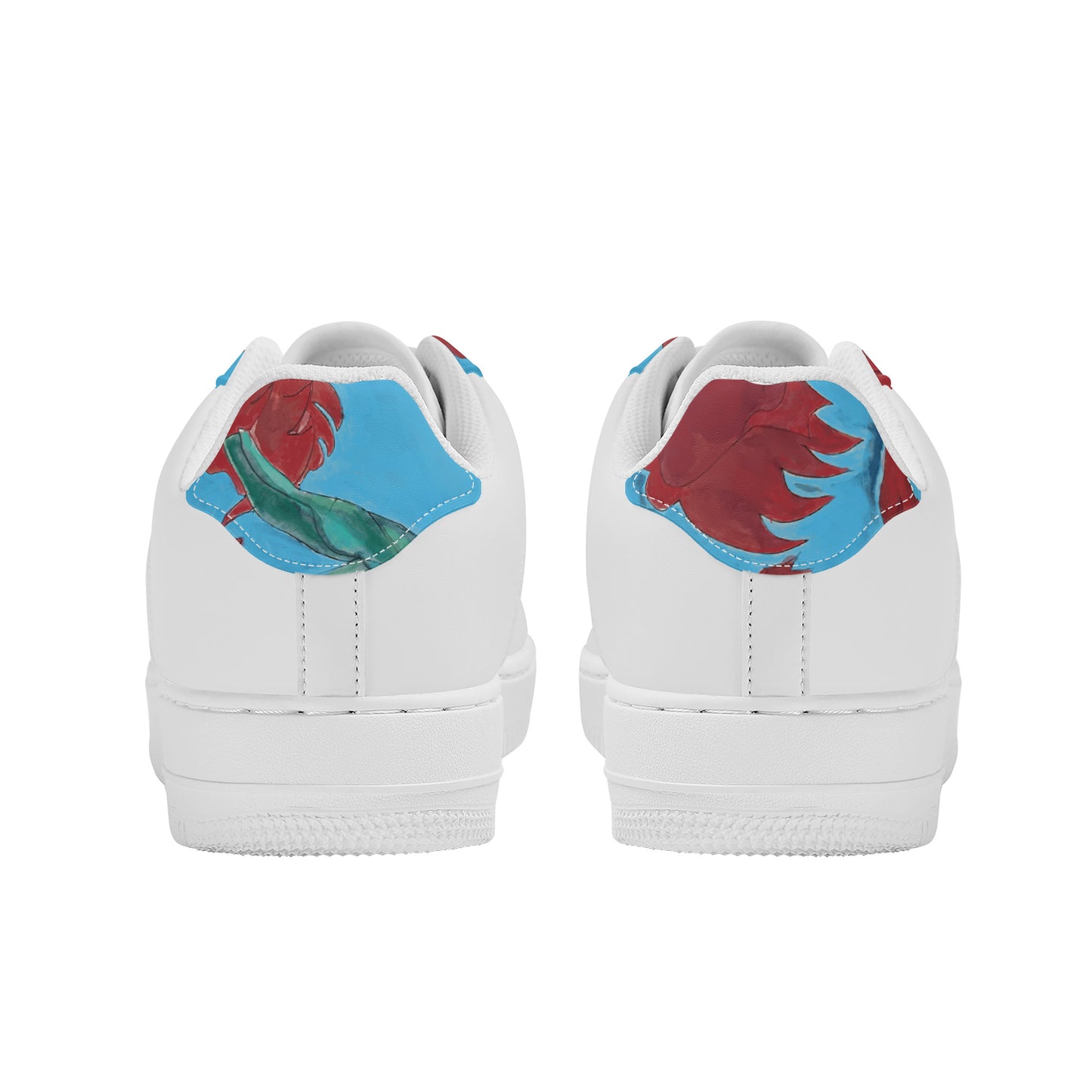Splash of Flowers Low Top Unisex Sneaker