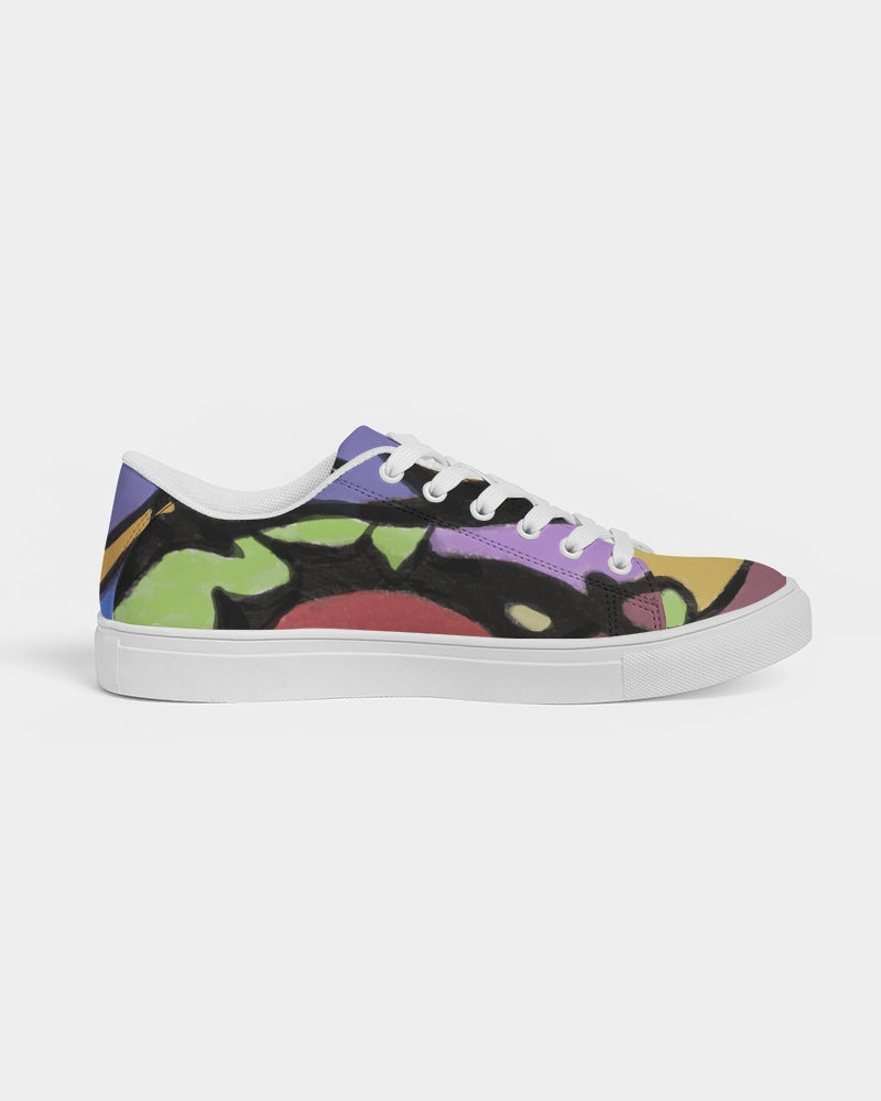 Butterfly Vista Women's Faux-Leather Sneaker