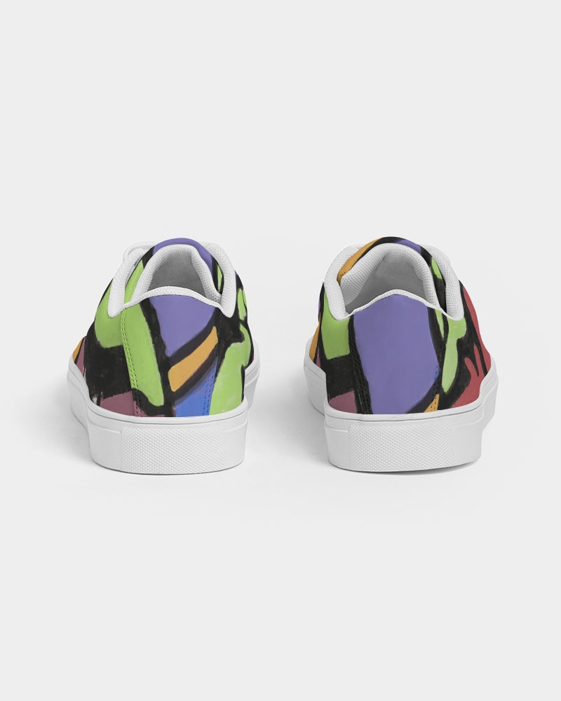 Butterfly Vista Women's Faux-Leather Sneaker