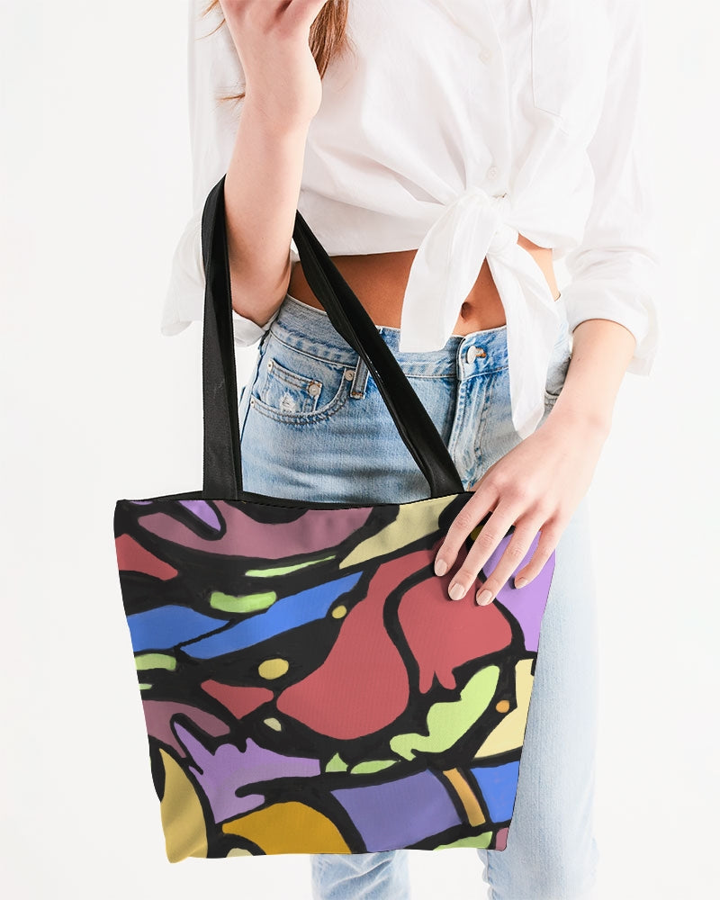 handbag, asd, art, autistic artist, tote bag, beach bag, neurodiverse artist, neurodivergence, custom design, autism, autism business, sustainably sourced, Laguna Beach, custom design, custom art, urban art