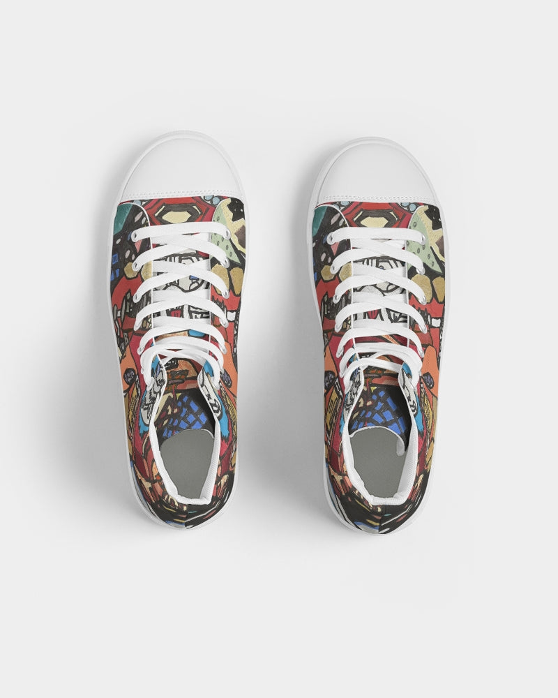 LJD Outer Limits Men's Hightop Canvas Shoes