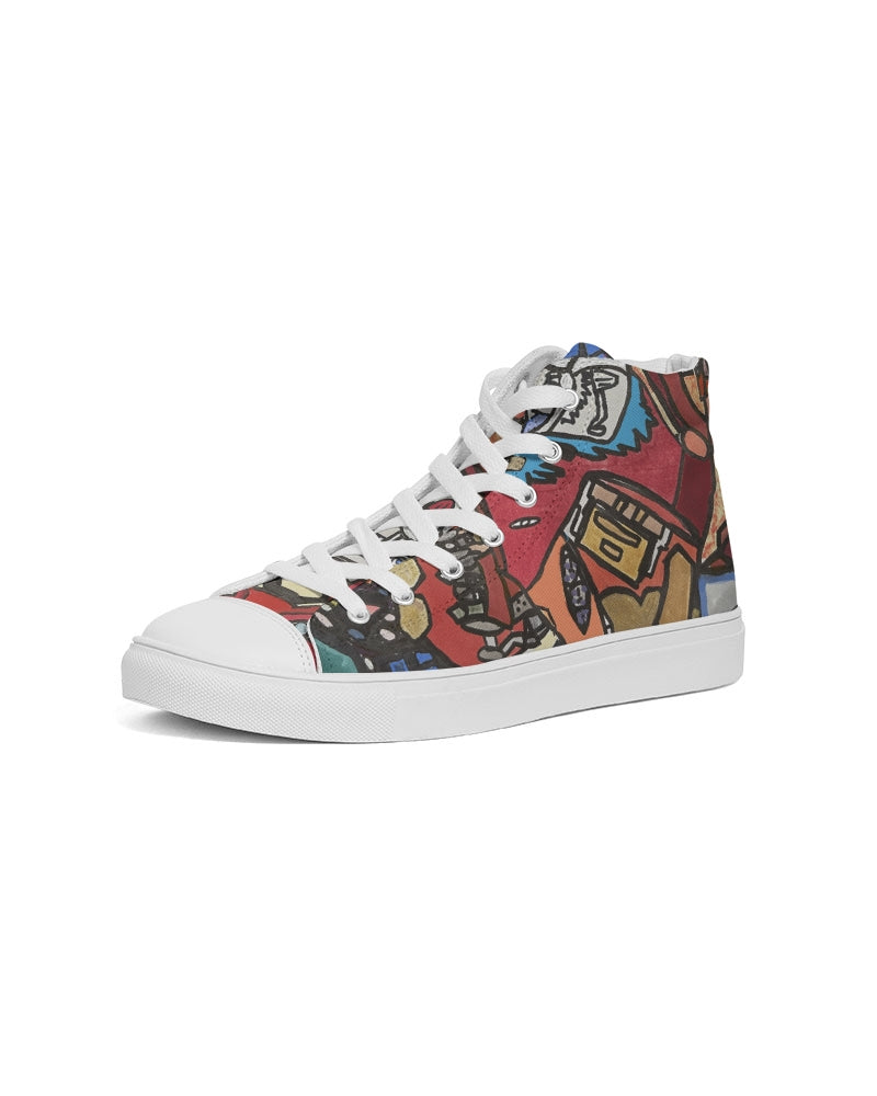 LJD Outer Limits Men's Hightop Canvas Shoes