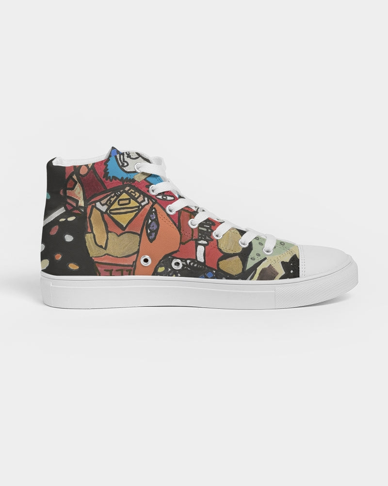 LJD Outer Limits Men's Hightop Canvas Shoes