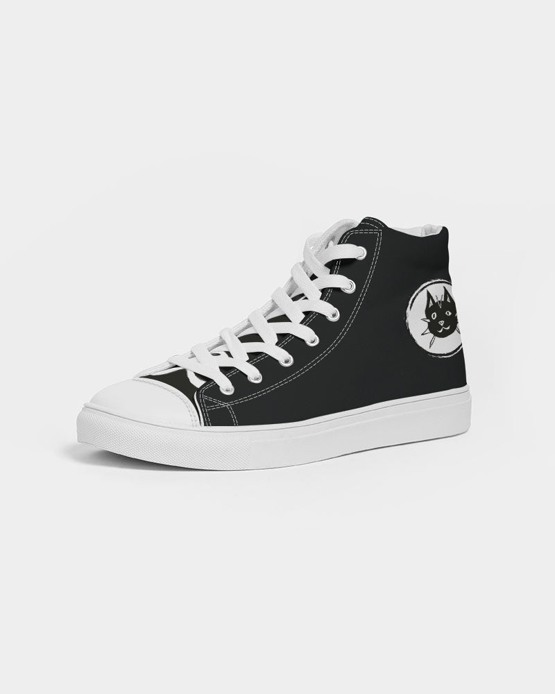 Sneakers, Autism, Art, Cats., Laguna Beach,. Black Converse-style, Custom design shoes, kicks, skate shoes, neurodiversity, art shoes  Edit alt text