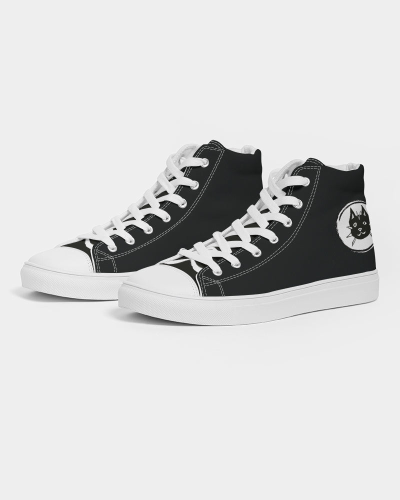 Sneakers, Autism, Art, Cats., Laguna Beach,. Black Converse-style, Custom design shoes, kicks, skate shoes, neurodiversity, art shoes  Edit alt text
