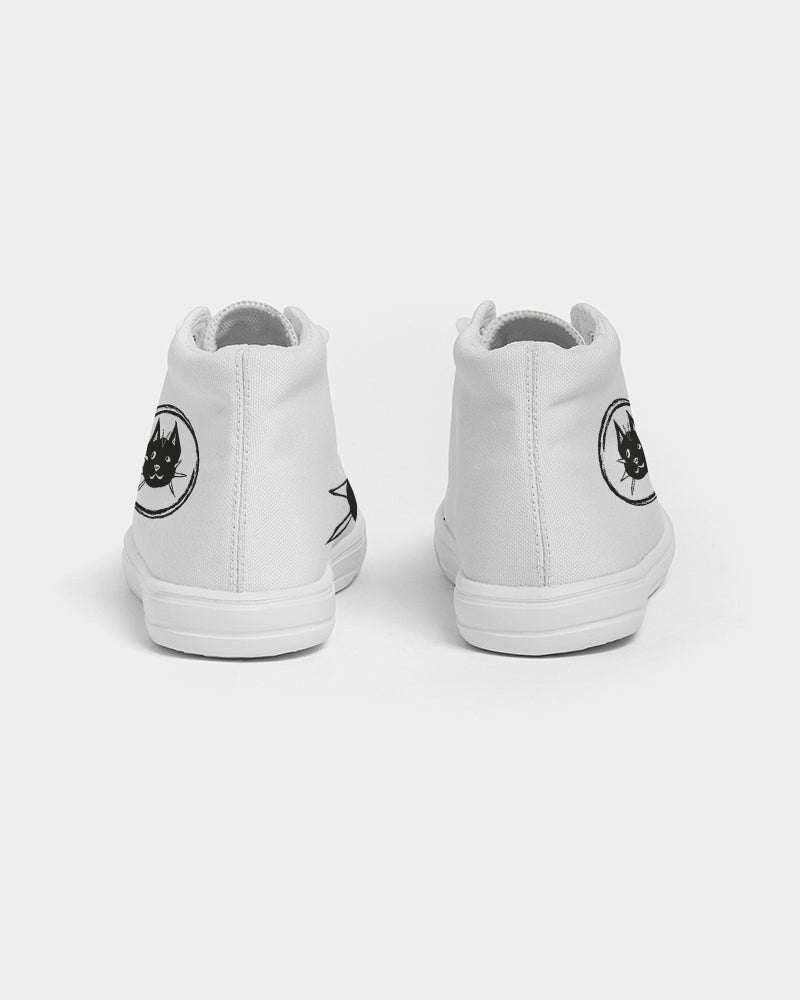 Purrr! It’s Sammie the Cat Kids Hightop Canvas Shoe