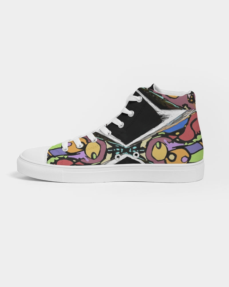 LJD Flying High Women's Hightop Canvas Shoes