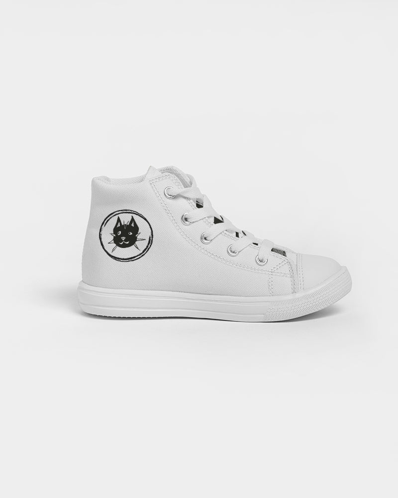 Purrr! It’s Sammie the Cat Kids Hightop Canvas Shoe