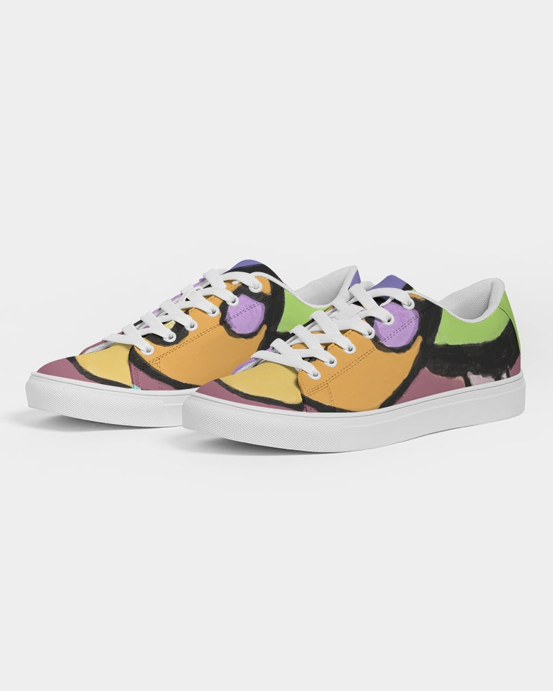 Butterfly Vista Women's Faux-Leather Sneaker