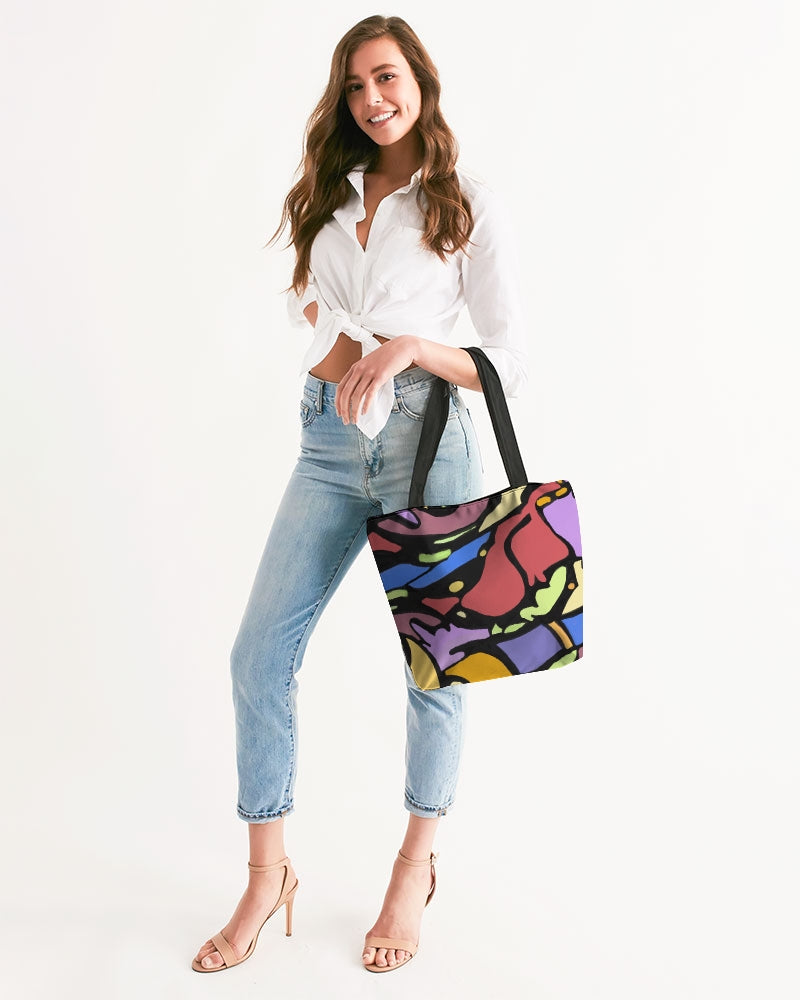 handbag, asd, art, autistic artist, tote bag, beach bag, neurodiverse artist, neurodivergence, custom design, autism, autism business, sustainably sourced, Laguna Beach, custom design, custom art, urban art  Edit alt text